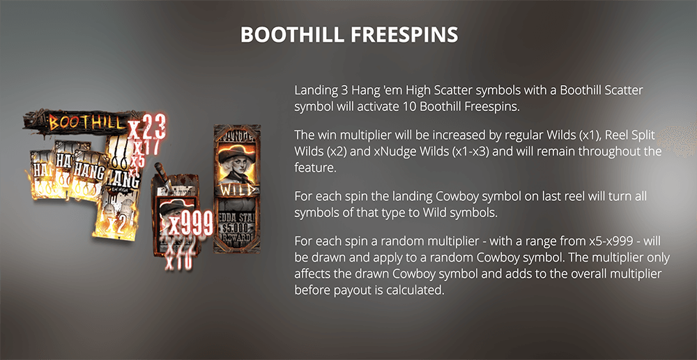 Boothill Freespins