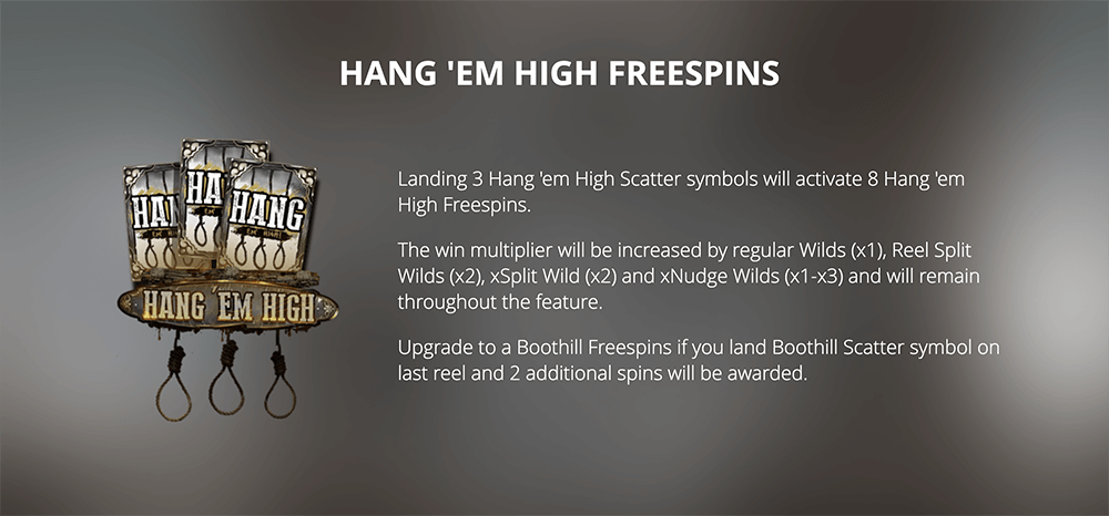 Hang 'em High Freespins